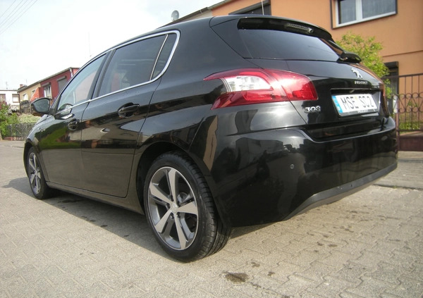 Peugeot 308 cena 31500 przebieg: 113000, rok produkcji 2015 z Zawadzkie małe 466